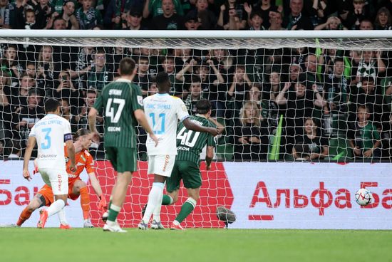 Russia Soccer Premier-League Krasnodar - Zenit