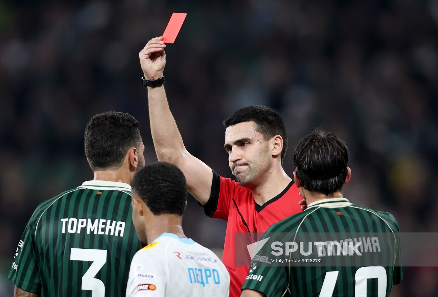 Russia Soccer Premier-League Krasnodar - Zenit