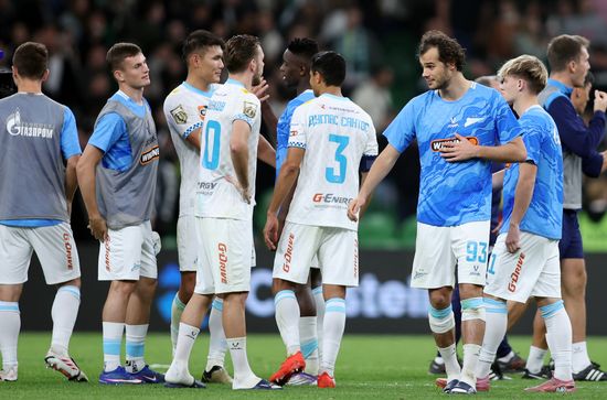 Russia Soccer Premier-League Krasnodar - Zenit