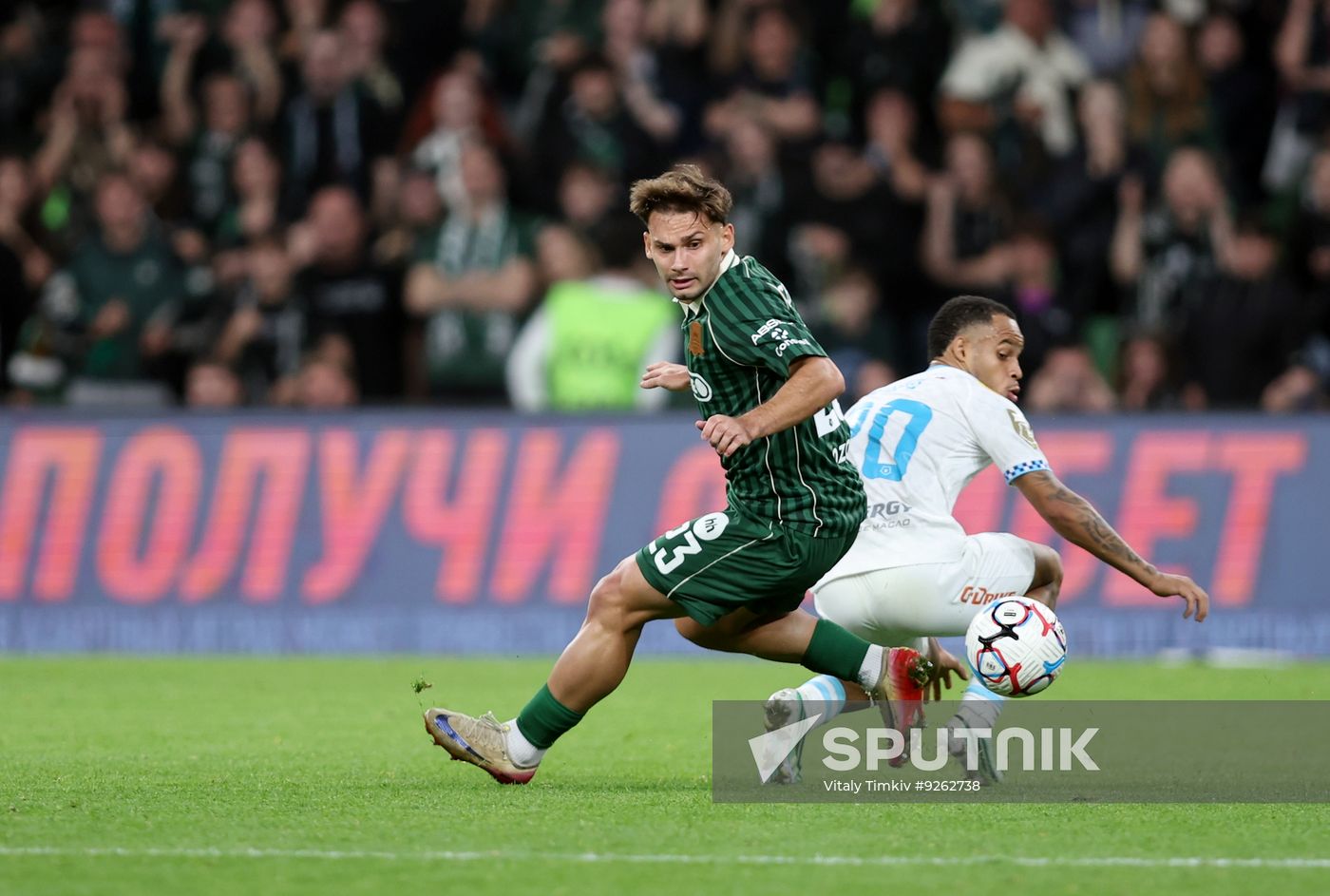 Russia Soccer Premier-League Krasnodar - Zenit