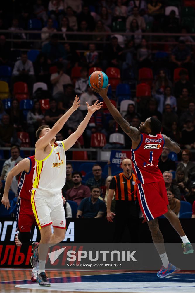 Russia Basketball United League CSKA - Lokomotiv Kuban