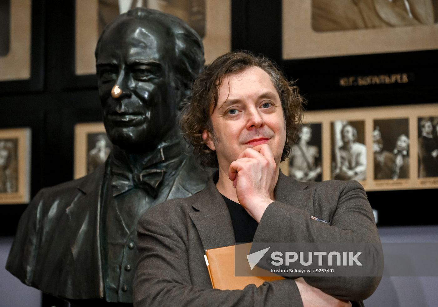 Russia Actor Yevstigneyev Birth Anniversary Exhibition