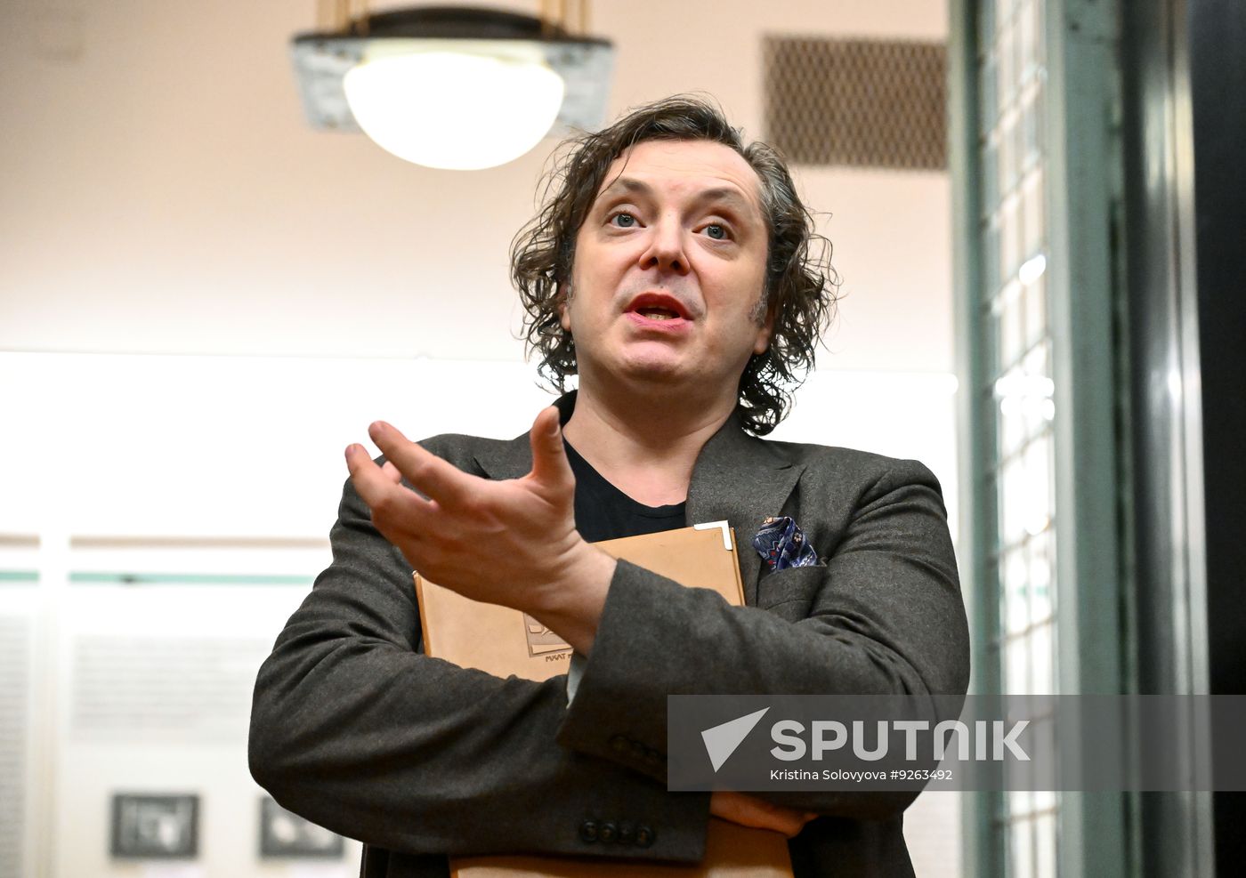Russia Actor Yevstigneyev Birth Anniversary Exhibition