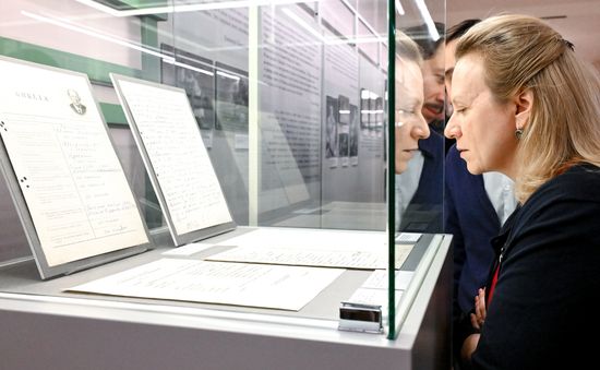 Russia Actor Yevstigneyev Birth Anniversary Exhibition