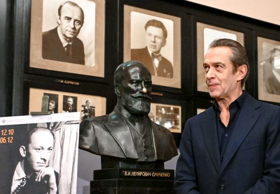 Russia Actor Yevstigneyev Birth Anniversary Exhibition