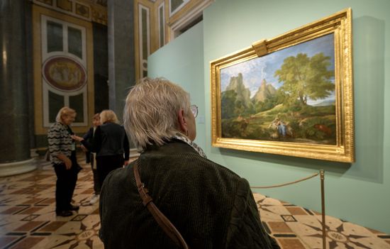 Russia Art Poussin Restoration