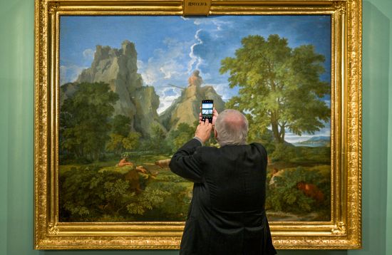 Russia Art Poussin Restoration