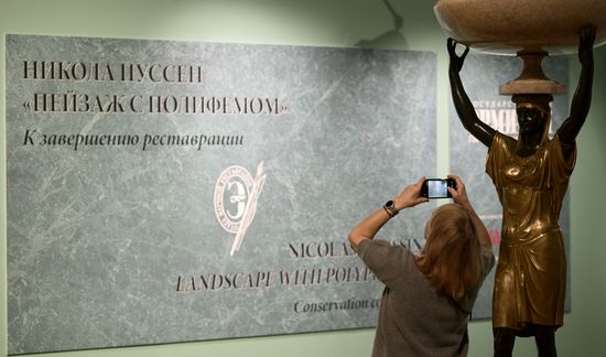 Russia Art Poussin Restoration