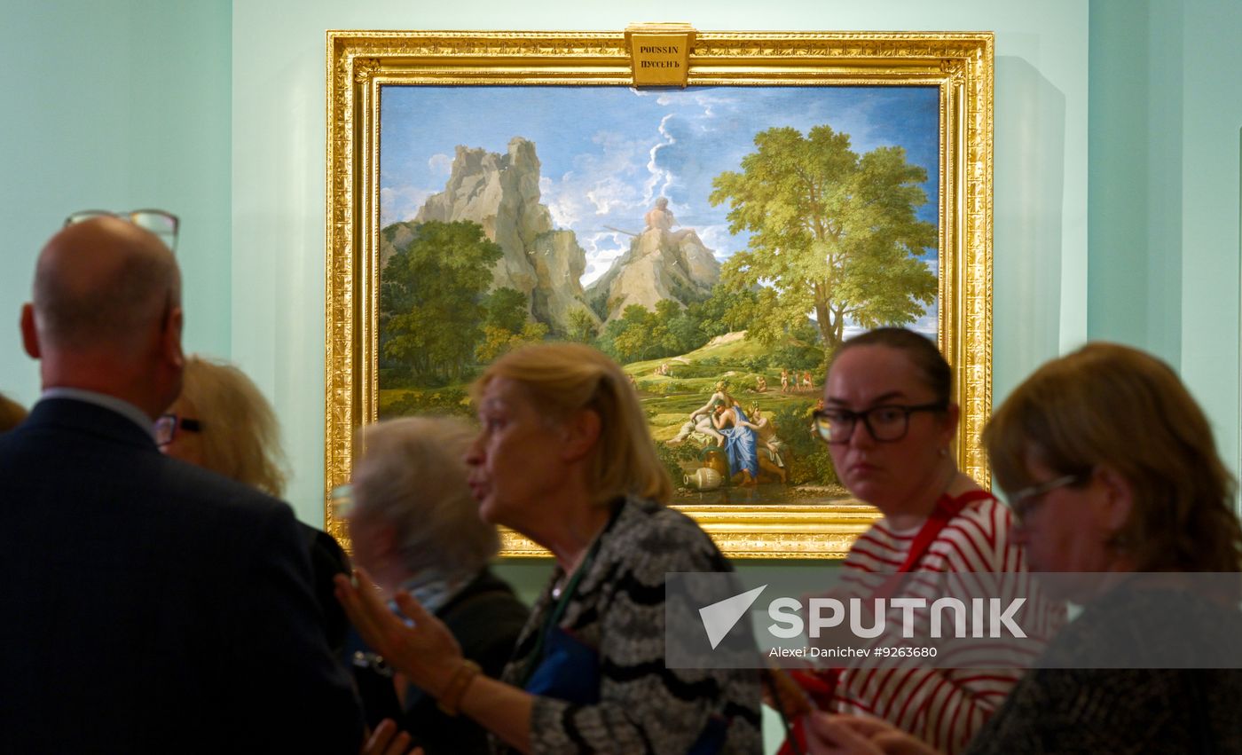 Russia Art Poussin Restoration