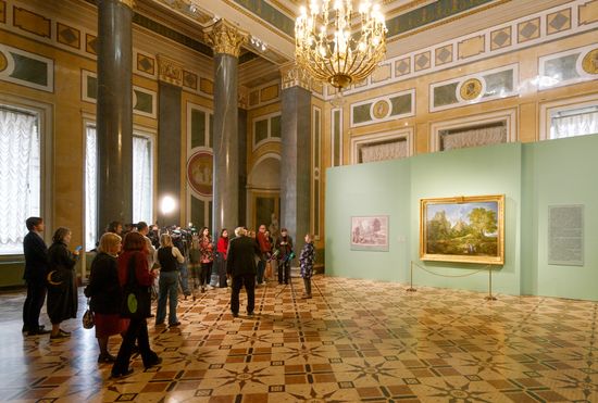 Russia Art Poussin Restoration