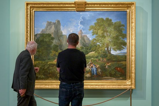 Russia Art Poussin Restoration
