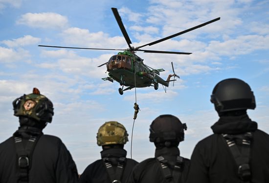 Russia National Guard Special Forces Training