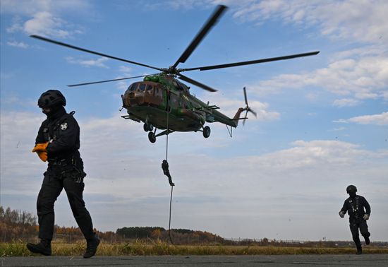 Russia National Guard Special Forces Training