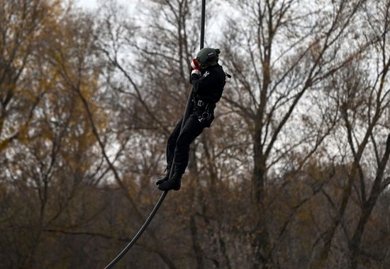 Russia National Guard Special Forces Training