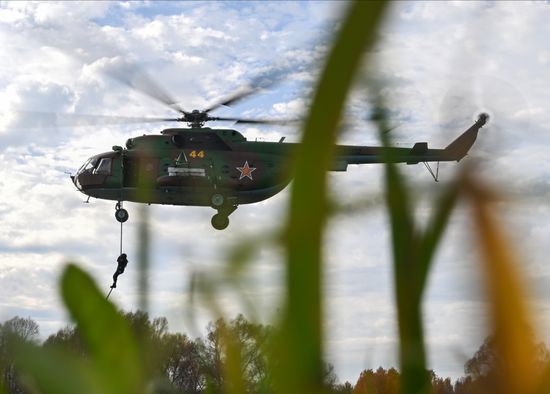 Russia National Guard Special Forces Training