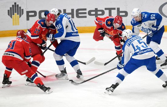 Russia Ice Hockey Kontinental League CSKA - Dynamo