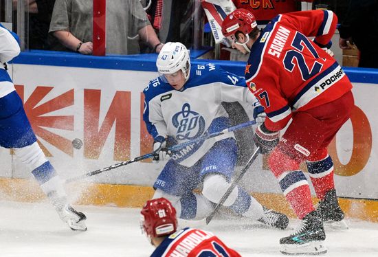 Russia Ice Hockey Kontinental League CSKA - Dynamo