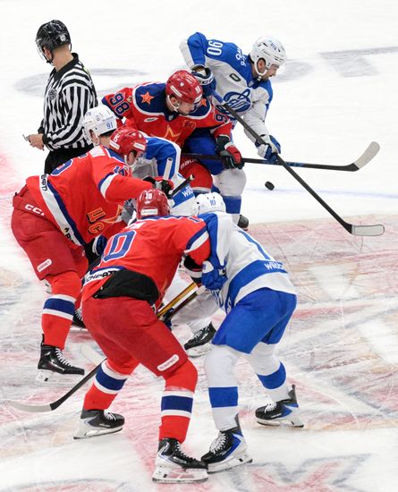 Russia Ice Hockey Kontinental League CSKA - Dynamo