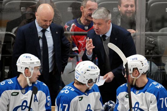 Russia Ice Hockey Kontinental League CSKA - Dynamo