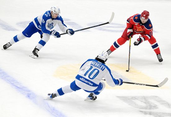 Russia Ice Hockey Kontinental League CSKA - Dynamo