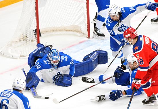 Russia Ice Hockey Kontinental League CSKA - Dynamo