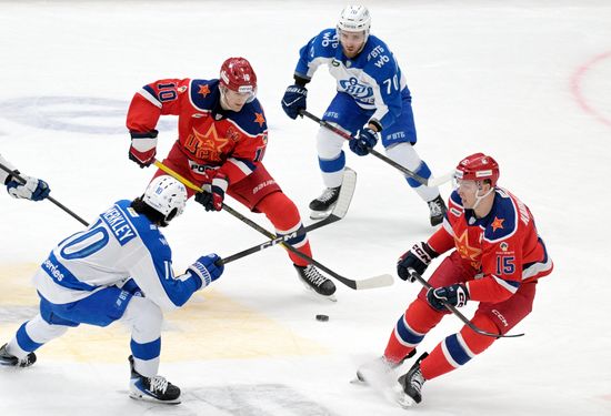 Russia Ice Hockey Kontinental League CSKA - Dynamo