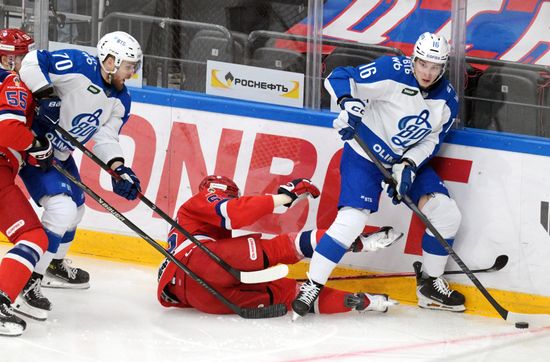 Russia Ice Hockey Kontinental League CSKA - Dynamo