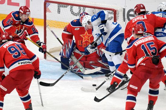 Russia Ice Hockey Kontinental League CSKA - Dynamo