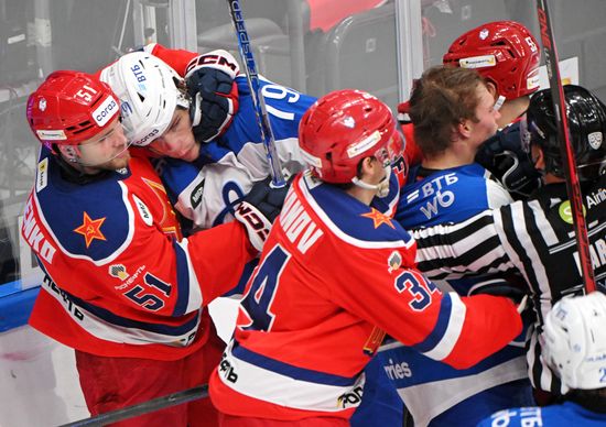 Russia Ice Hockey Kontinental League CSKA - Dynamo