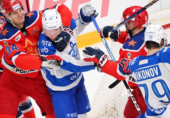 Russia Ice Hockey Kontinental League CSKA - Dynamo
