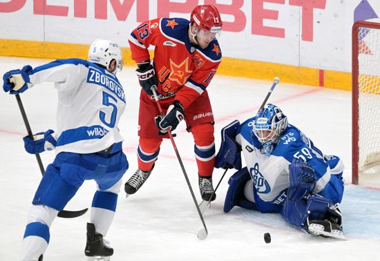 Russia Ice Hockey Kontinental League CSKA - Dynamo