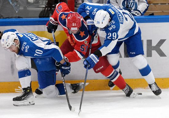 Russia Ice Hockey Kontinental League CSKA - Dynamo
