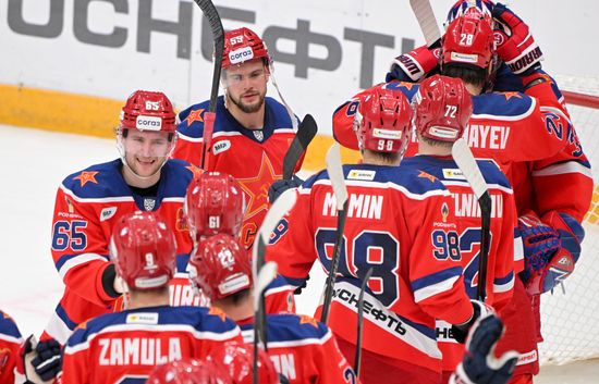 Russia Ice Hockey Kontinental League CSKA - Dynamo
