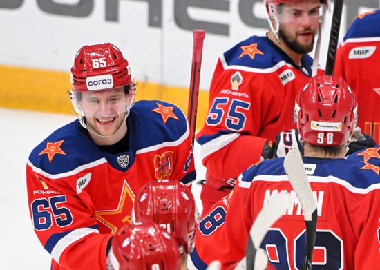 Russia Ice Hockey Kontinental League CSKA - Dynamo