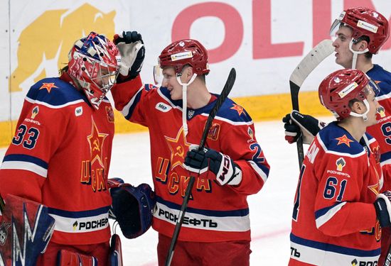 Russia Ice Hockey Kontinental League CSKA - Dynamo