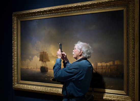 Russia Art Aivazovsky Exhibition