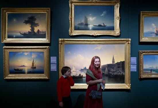 Russia Art Aivazovsky Exhibition
