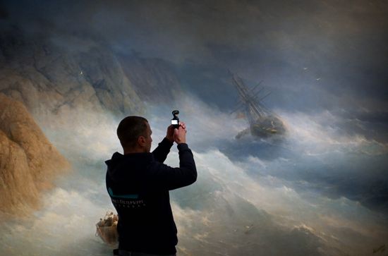Russia Art Aivazovsky Exhibition