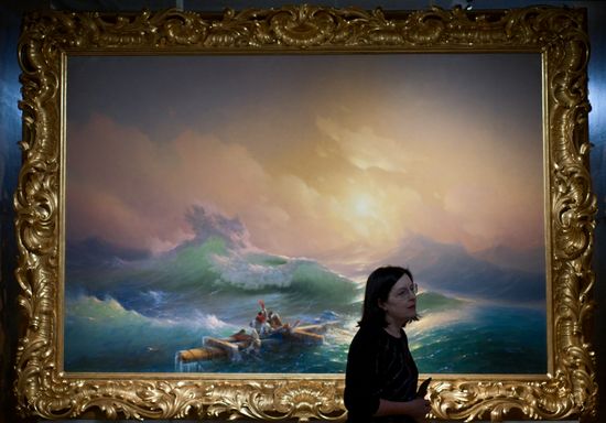 Russia Art Aivazovsky Exhibition