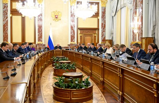 Russia Mishustin Government