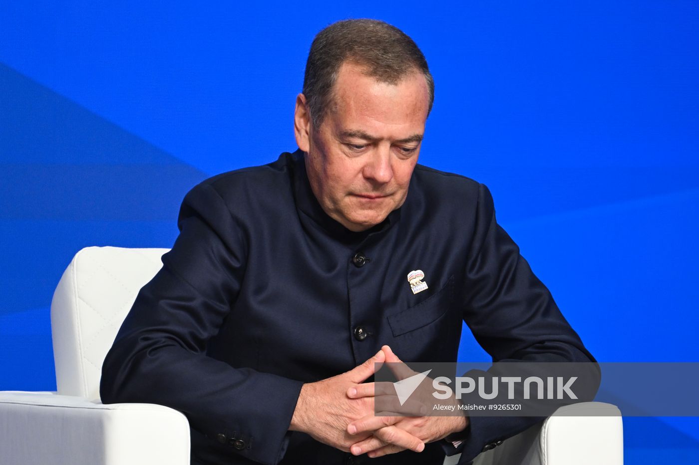 Russia Medvedev UR Party Primary Organisations Council