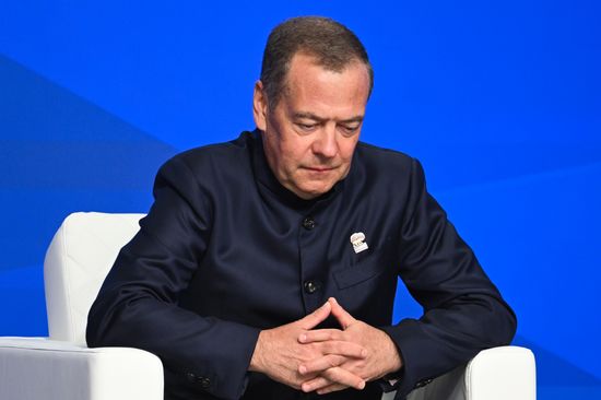 Russia Medvedev UR Party Primary Organisations Council