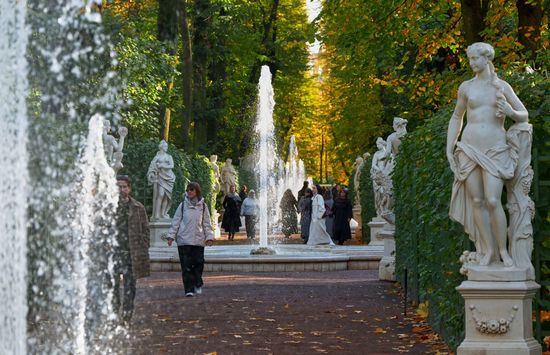Russia St Petersburg Daily Life