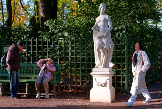 Russia St Petersburg Daily Life