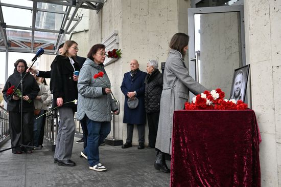 Russia Ukraine Military Operation Journalist Commemoration