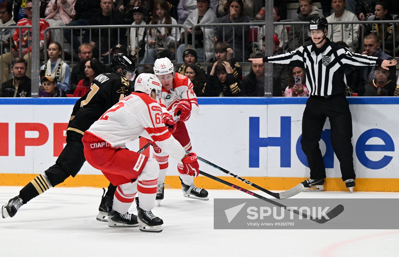 Russia Ice Hockey Kontnental League Admiral - Spartak