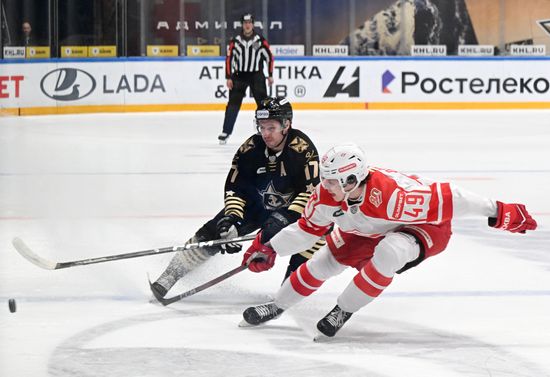 Russia Ice Hockey Kontnental League Admiral - Spartak