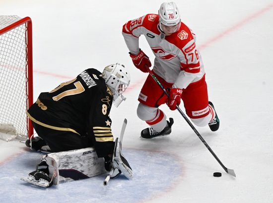 Russia Ice Hockey Kontnental League Admiral - Spartak