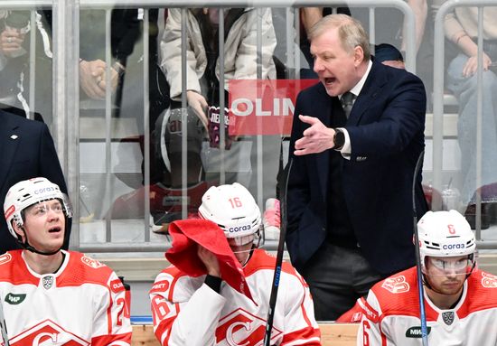Russia Ice Hockey Kontnental League Admiral - Spartak