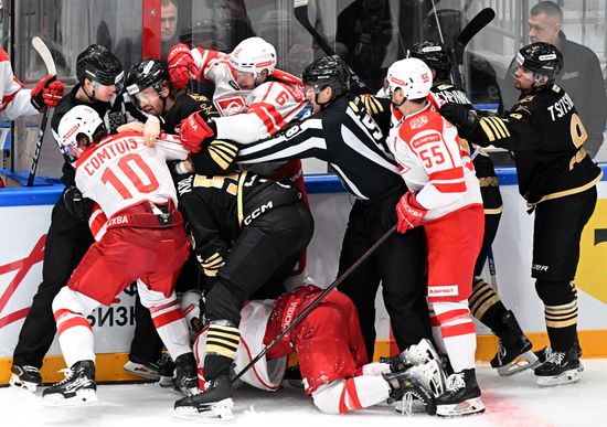 Russia Ice Hockey Kontnental League Admiral - Spartak